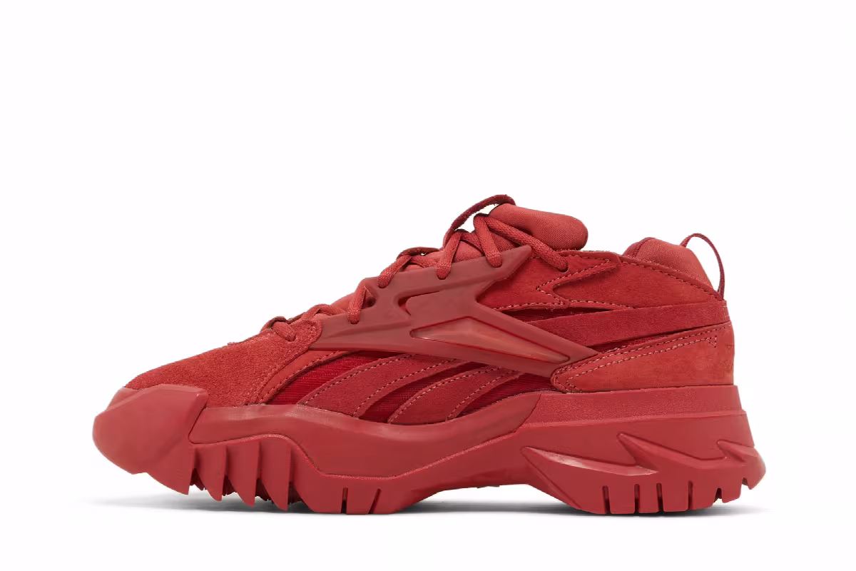 Cardi B x Reebok Women's Club C V2 Mars Red, view 4