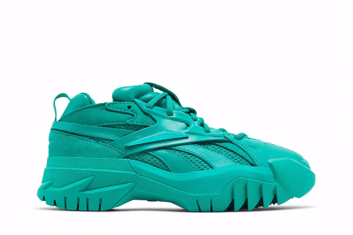 Cardi B x Reebok Women's Club C V2 Emerald, view 2