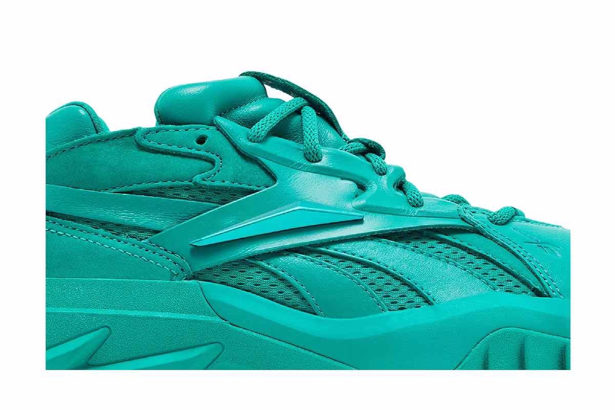 Cardi B x Reebok Women's Club C V2 Emerald, view 3