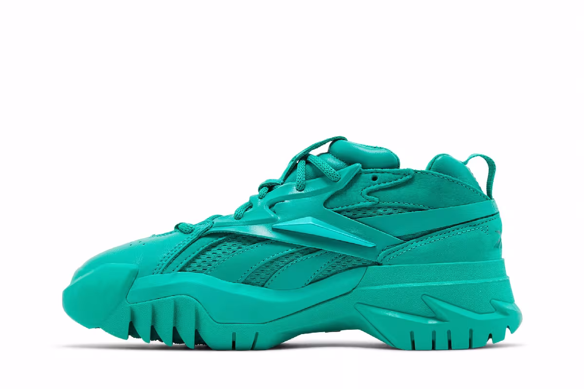 Cardi B x Reebok Women's Club C V2 Emerald, view 4