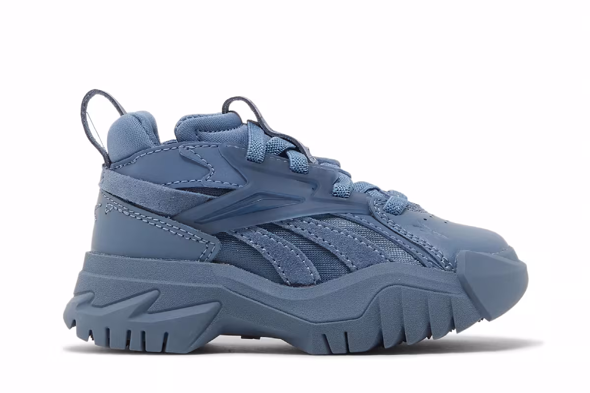 Cardi B x Reebok Club C V2 Toddler Blue Slate, view 2
