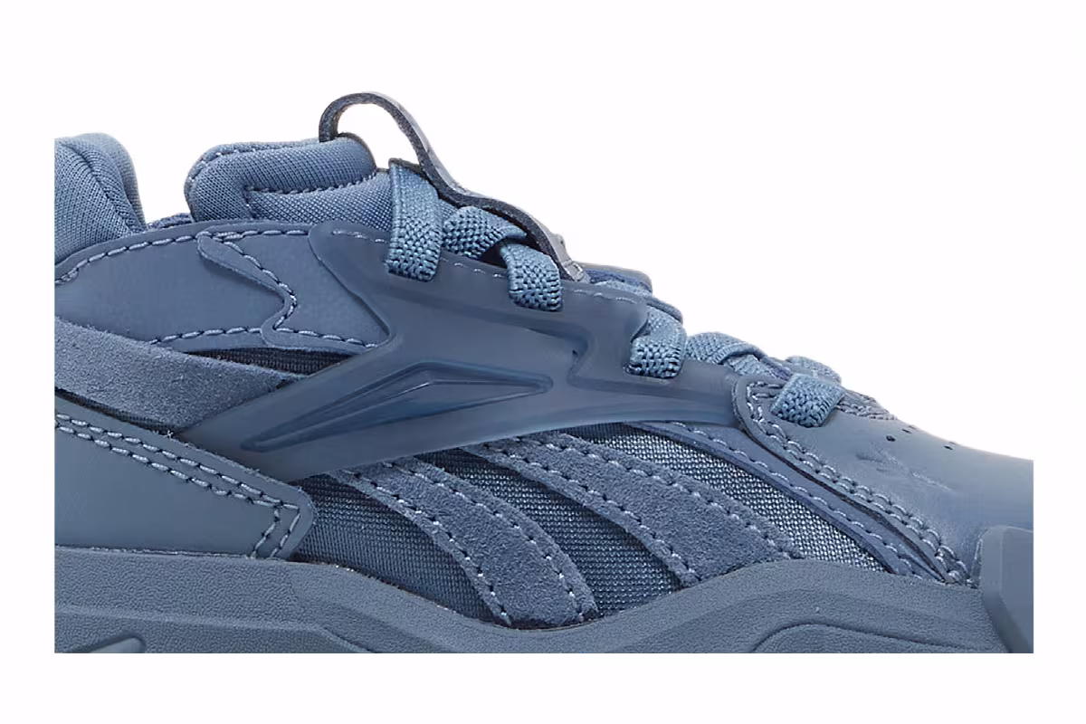 Cardi B x Reebok Club C V2 Toddler Blue Slate, view 3