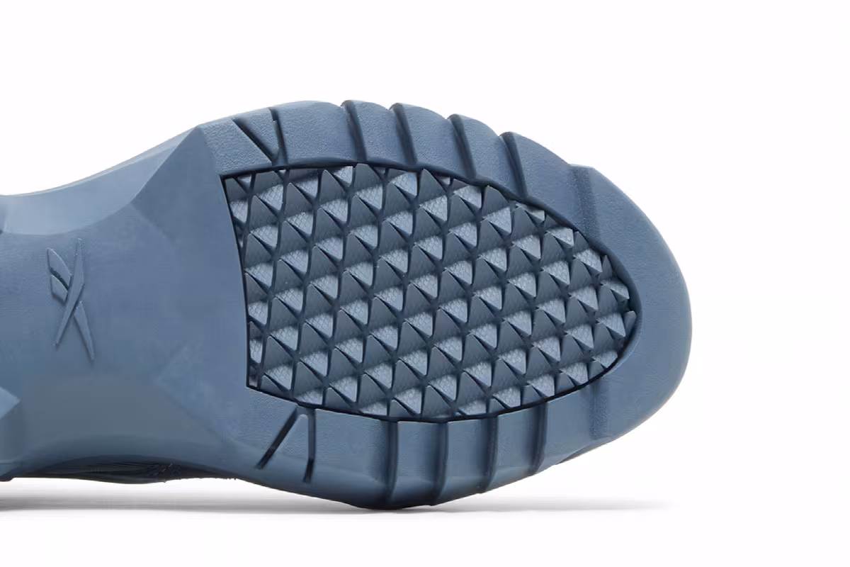 Reebok Cardi B x Club C V2 Big Kid Blue Slate, view 6