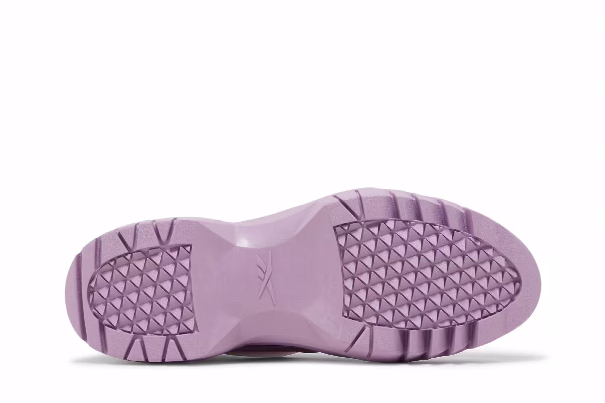 Cardi B x Reebok Women's Club C V2 Puzzled Purple, view 5