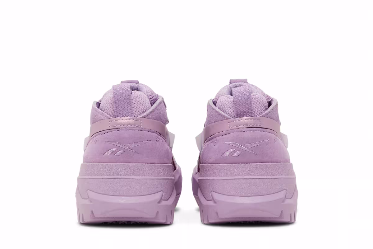 Cardi B x Reebok Women's Club C V2 Puzzled Purple, view 7