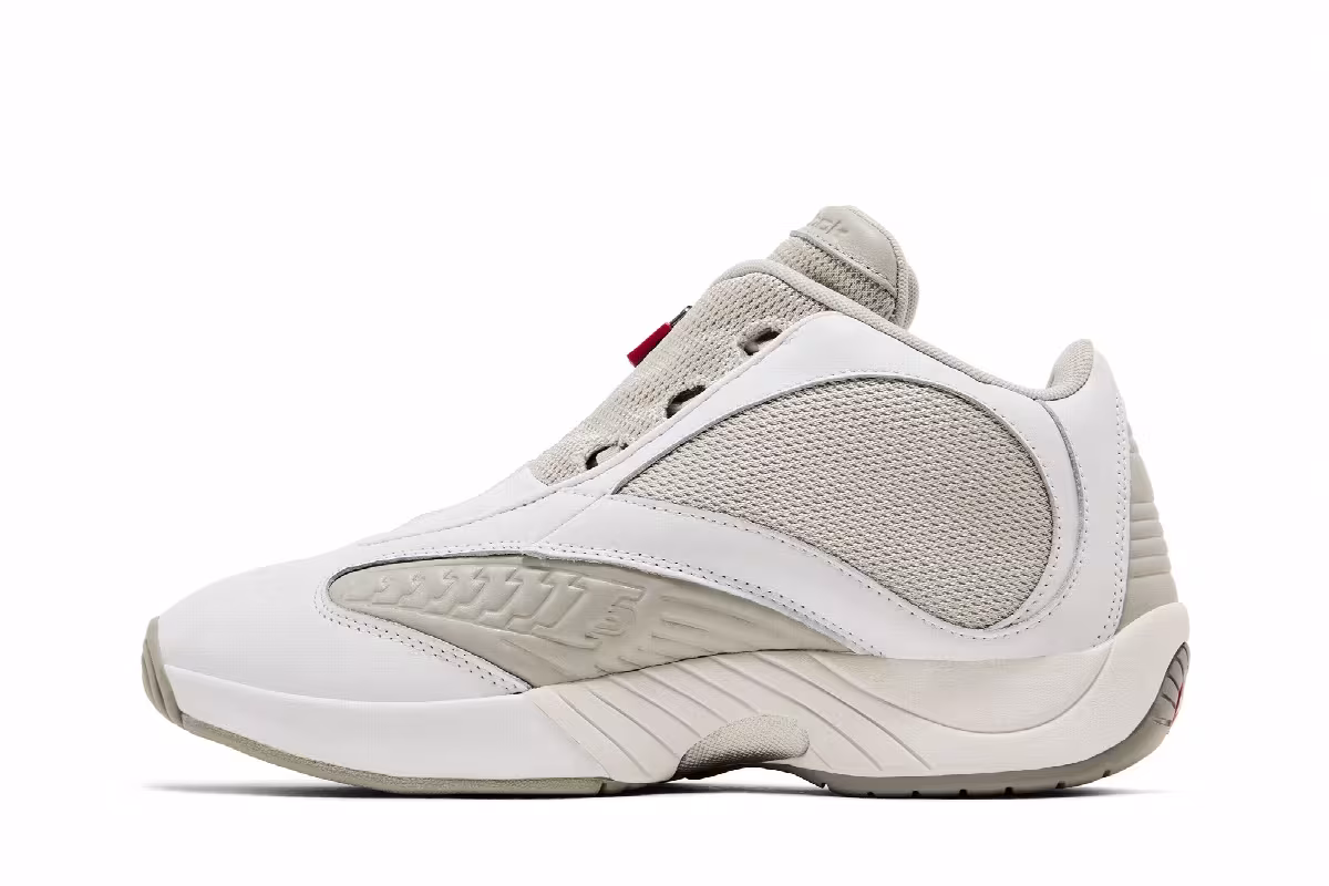 Packer Shoes x Reebok Answer 4 OG White Silver, view 4