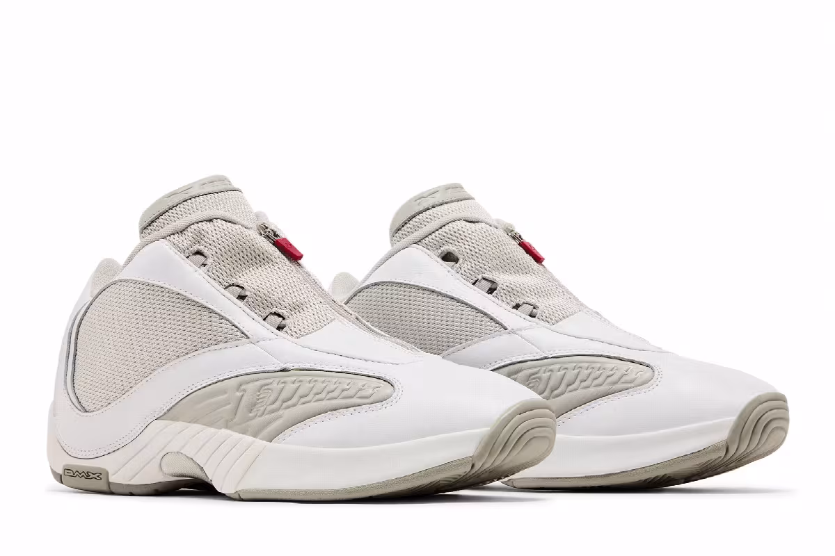 Packer Shoes x Reebok Answer 4 OG White Silver, view 9