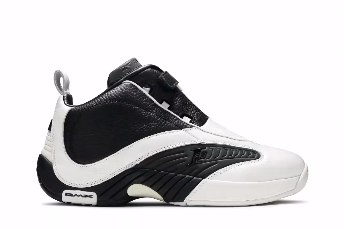 Reebok Answer 4 White Black, view 2