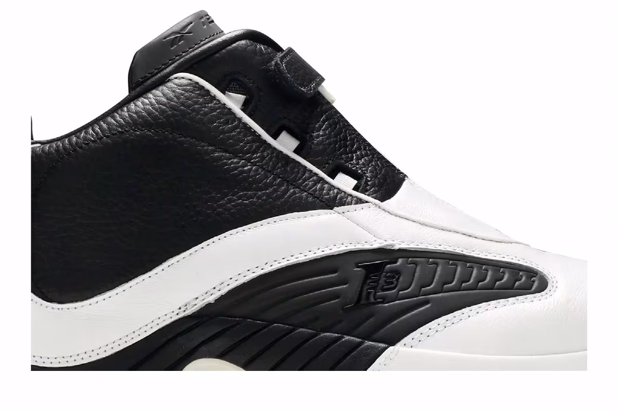 Reebok Answer 4 White Black, view 3