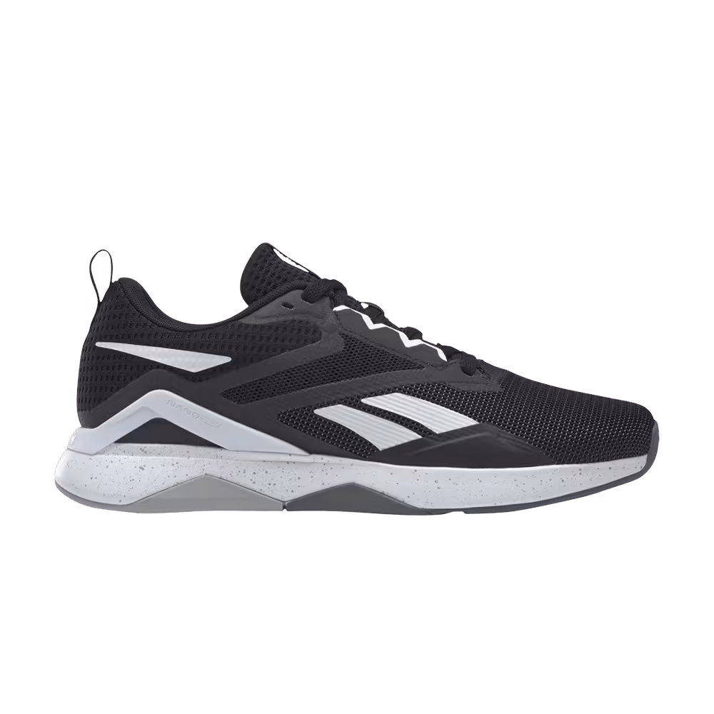 Reebok Nanoflex TR 2.0 Black White Pure Grey