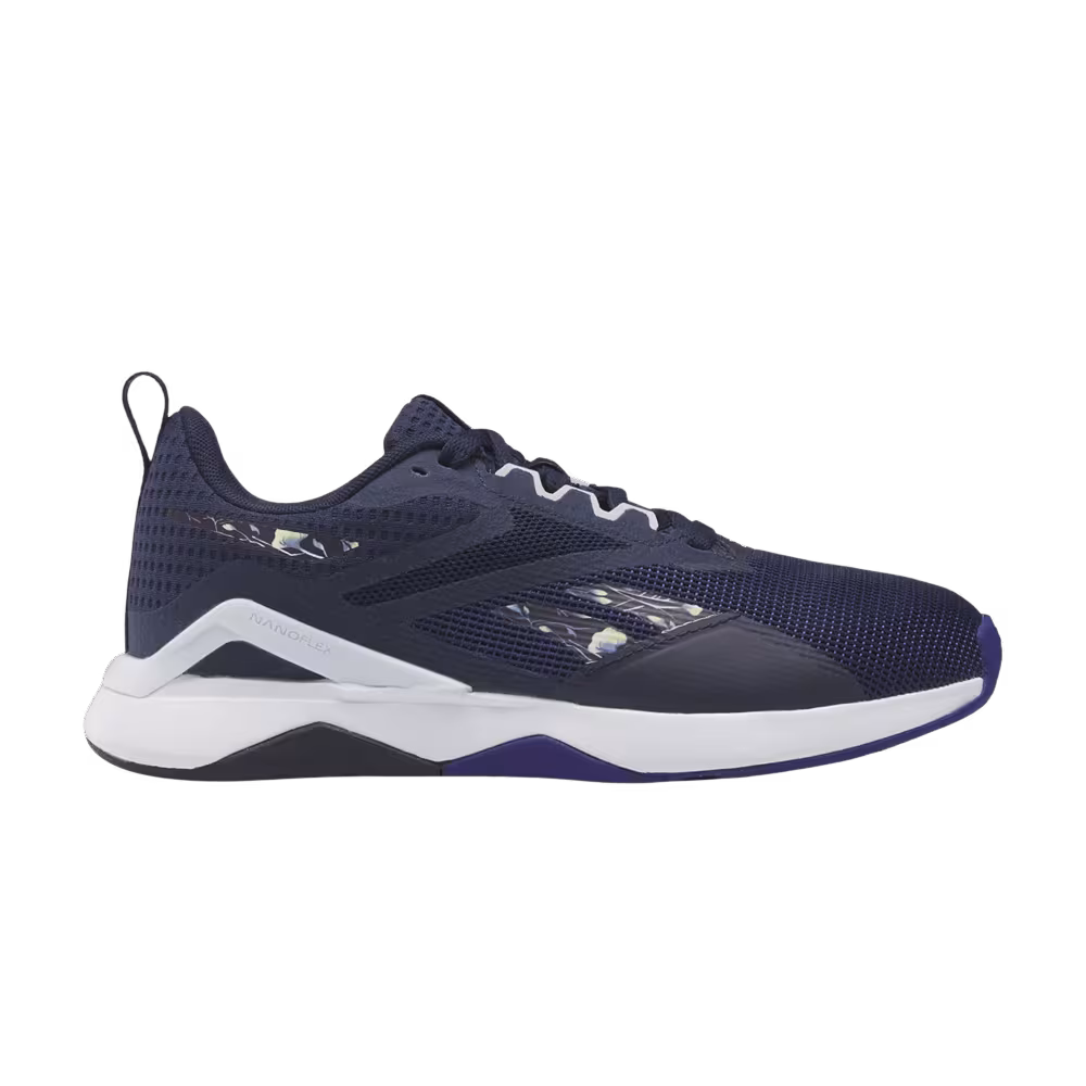 Reebok Women's Nanoflex TR 2.0 Vector Navy Bold Purple