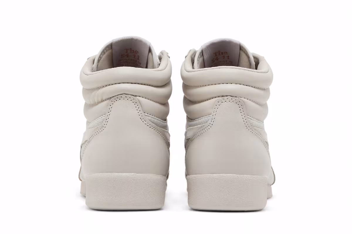 Cardi B x Reebok Women's Freestyle High Moonstone Boulder Grey, view 7