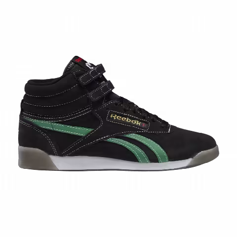 Reebok Wmns Freestyle High 'Human Rights Now! - Black Green'