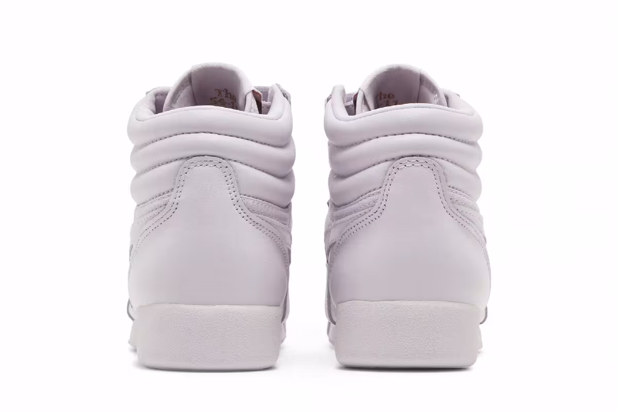 Cardi B x Reebok Women's Freestyle High Quartz Glow Lilac Fog, view 7