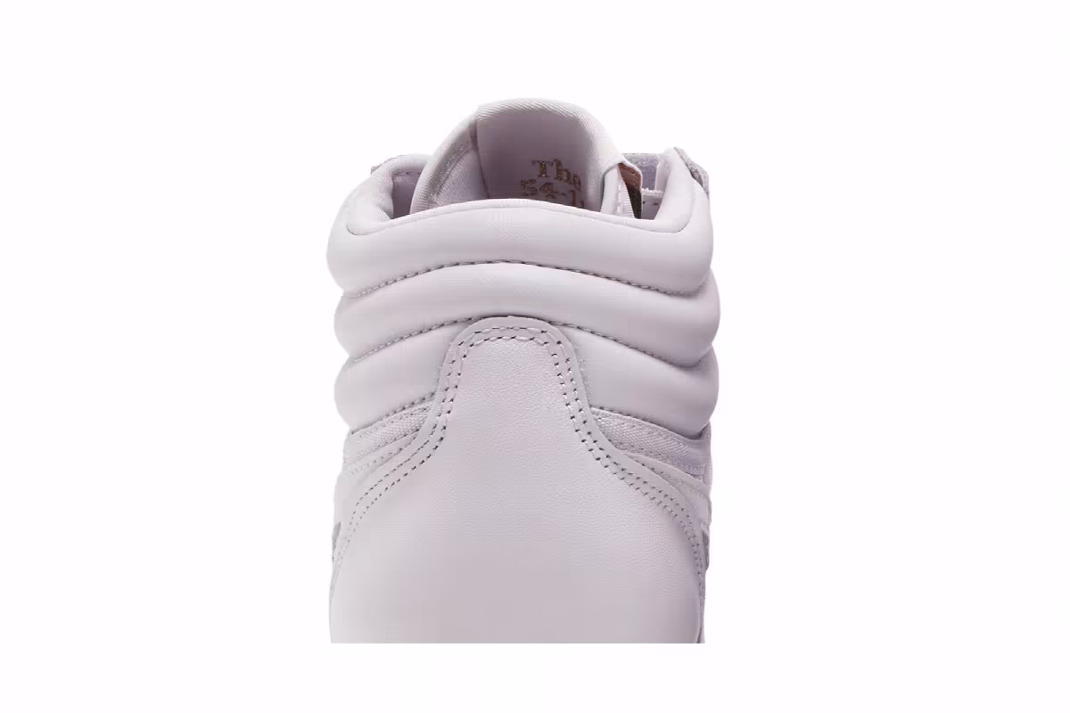 Cardi B x Reebok Women's Freestyle High Quartz Glow Lilac Fog, view 8
