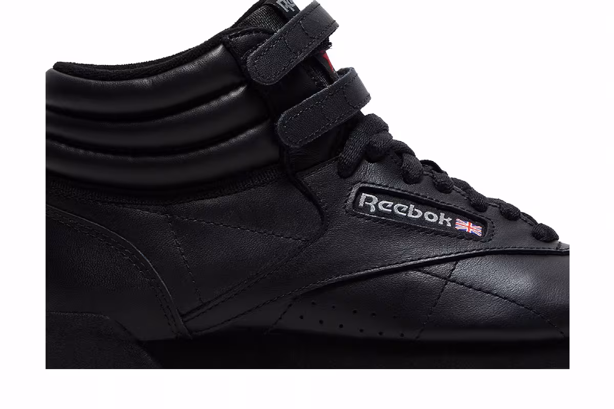 Reebok Women's Freestyle High Triple Black, view 3