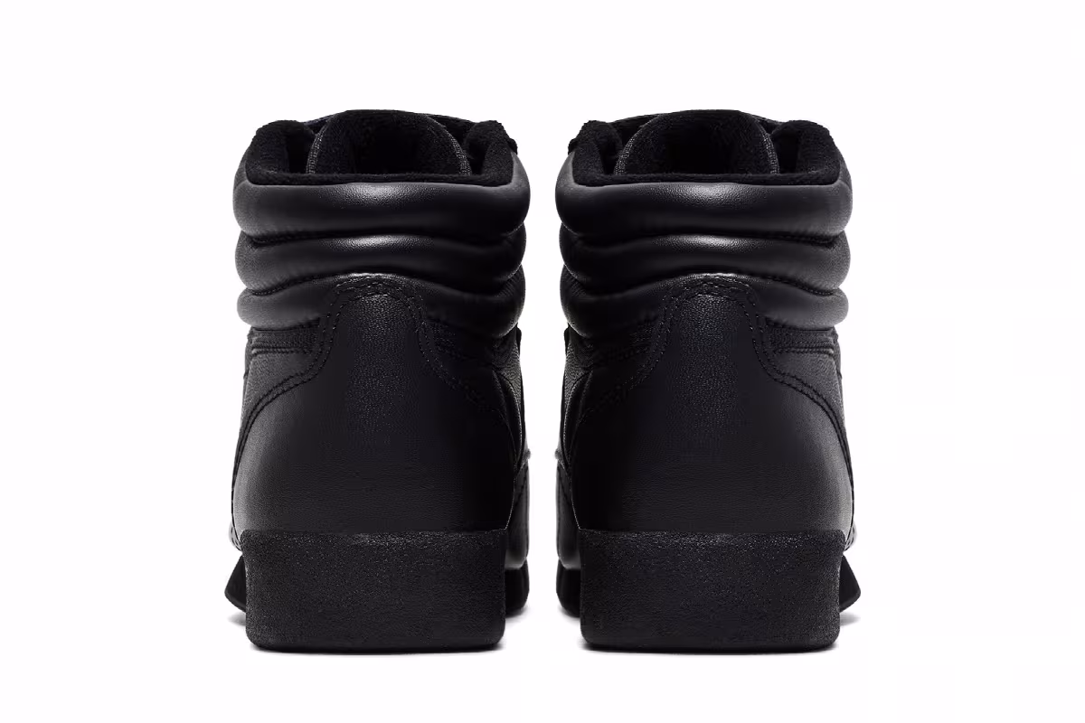 Reebok Women's Freestyle High Triple Black, view 7