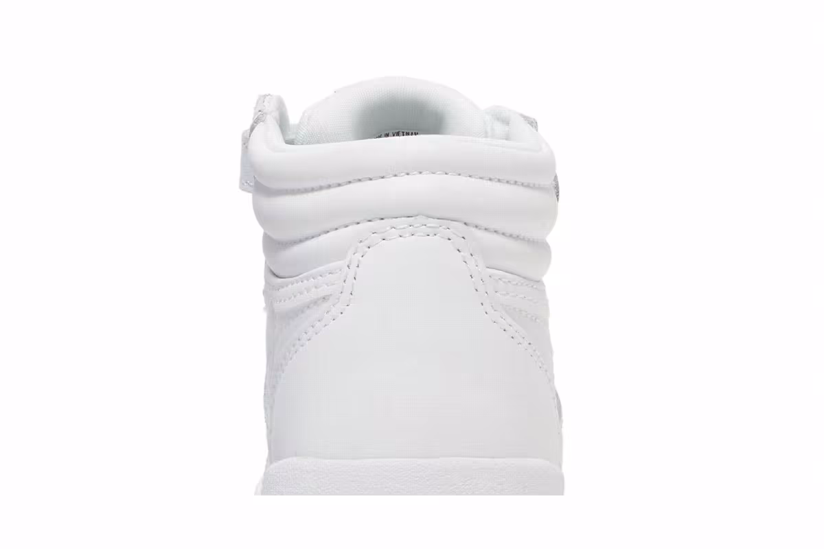 Reebok Freestyle High Toddler Triple White, view 8