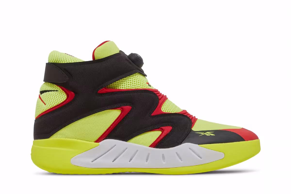 Reebok InstaPump Fury Zone Acid Yellow, view 2