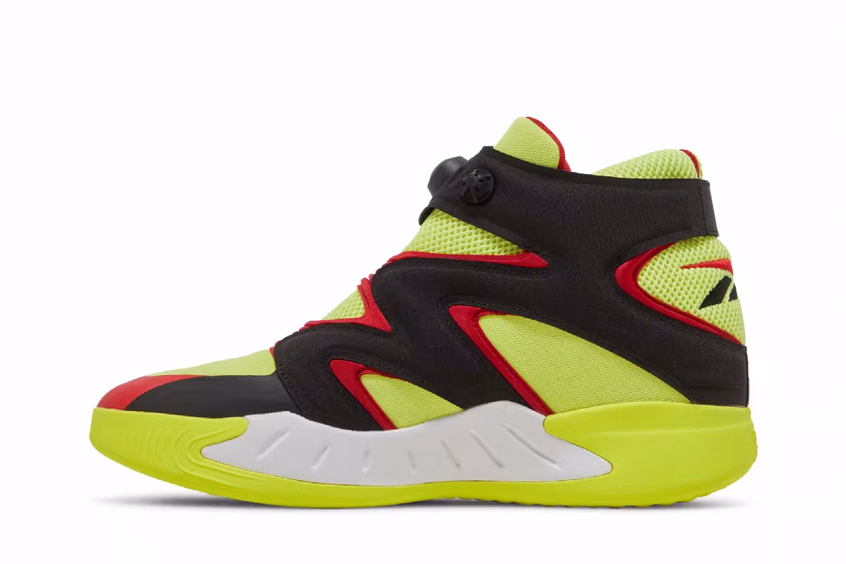 Reebok InstaPump Fury Zone Acid Yellow, view 4