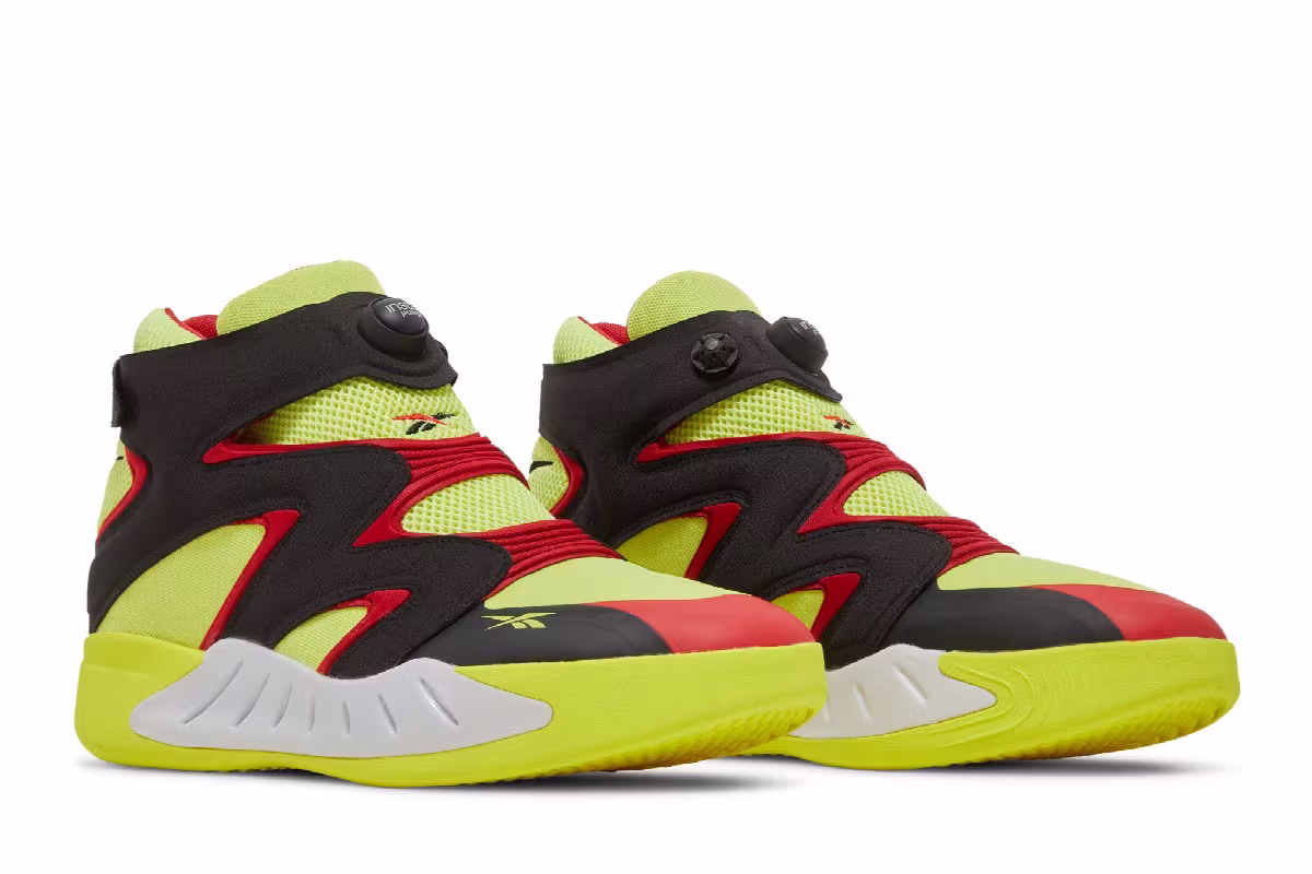 Reebok InstaPump Fury Zone Acid Yellow, view 9