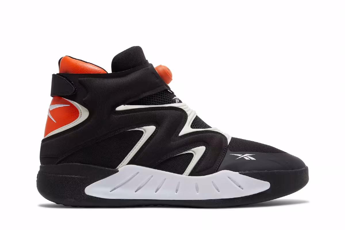 Reebok InstaPump Fury Zone Black White, view 2