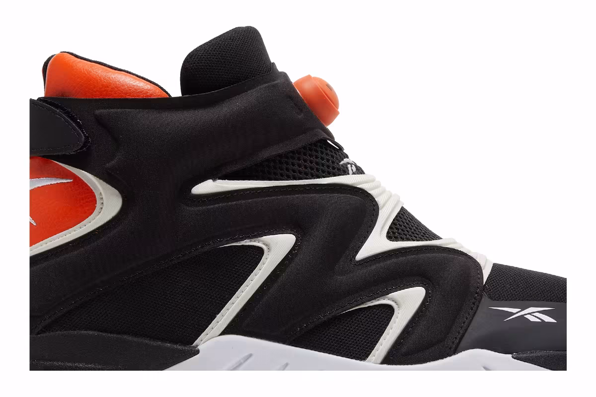 Reebok InstaPump Fury Zone Black White, view 3