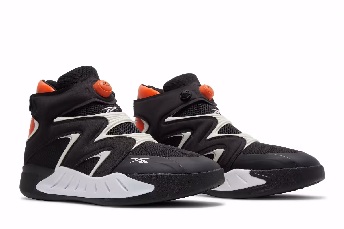 Reebok InstaPump Fury Zone Black White, view 9