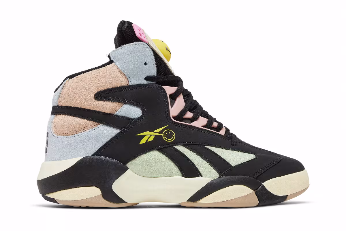 Smiley x Reebok Shaq Attaq 50th Anniversary, view 2