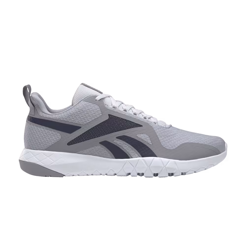 Reebok Flexagon Force 3 4E Wide Cold Grey Vector Navy