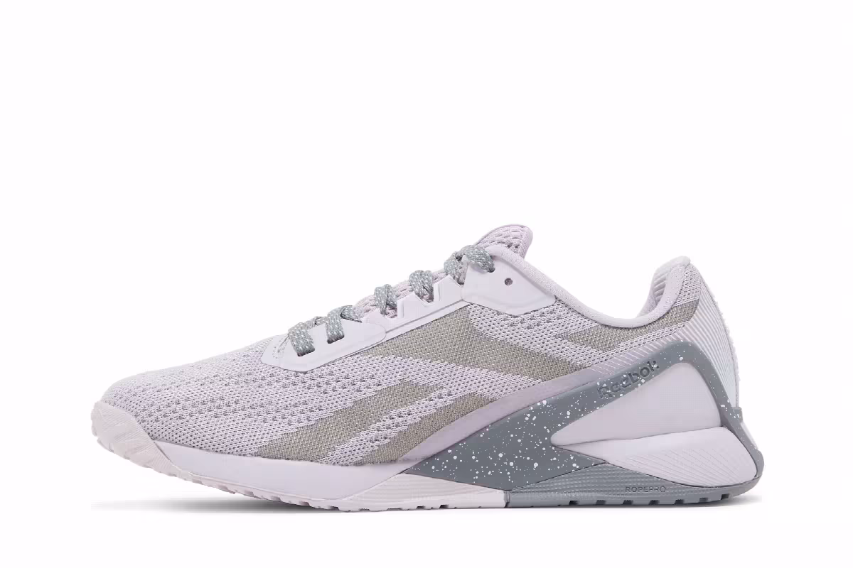 Reebok Women's Nano X1 Quartz Glow Pure Grey, view 4