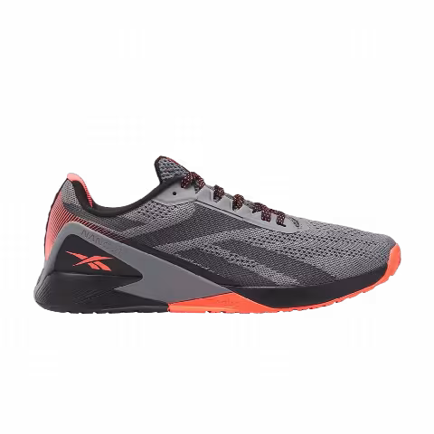 Reebok Nano X1 'Pure Grey Orange Flare'