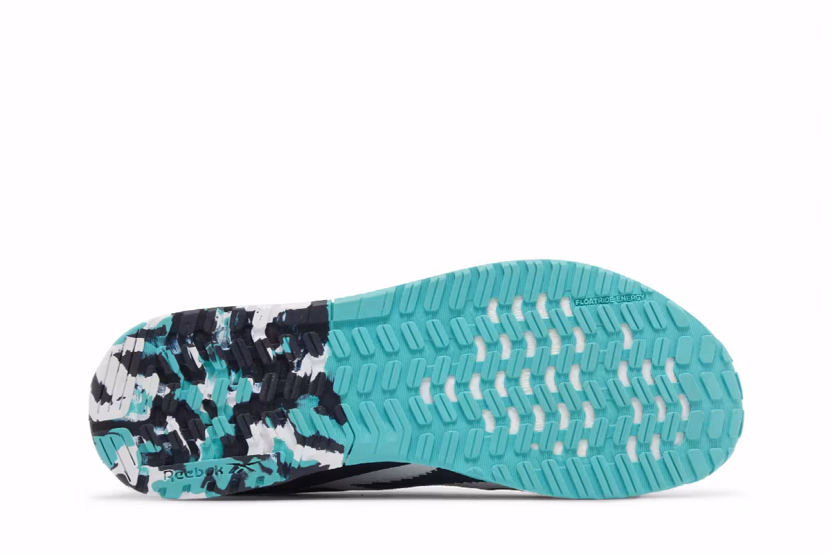 Reebok Nano X1 White Navy Teal, view 5