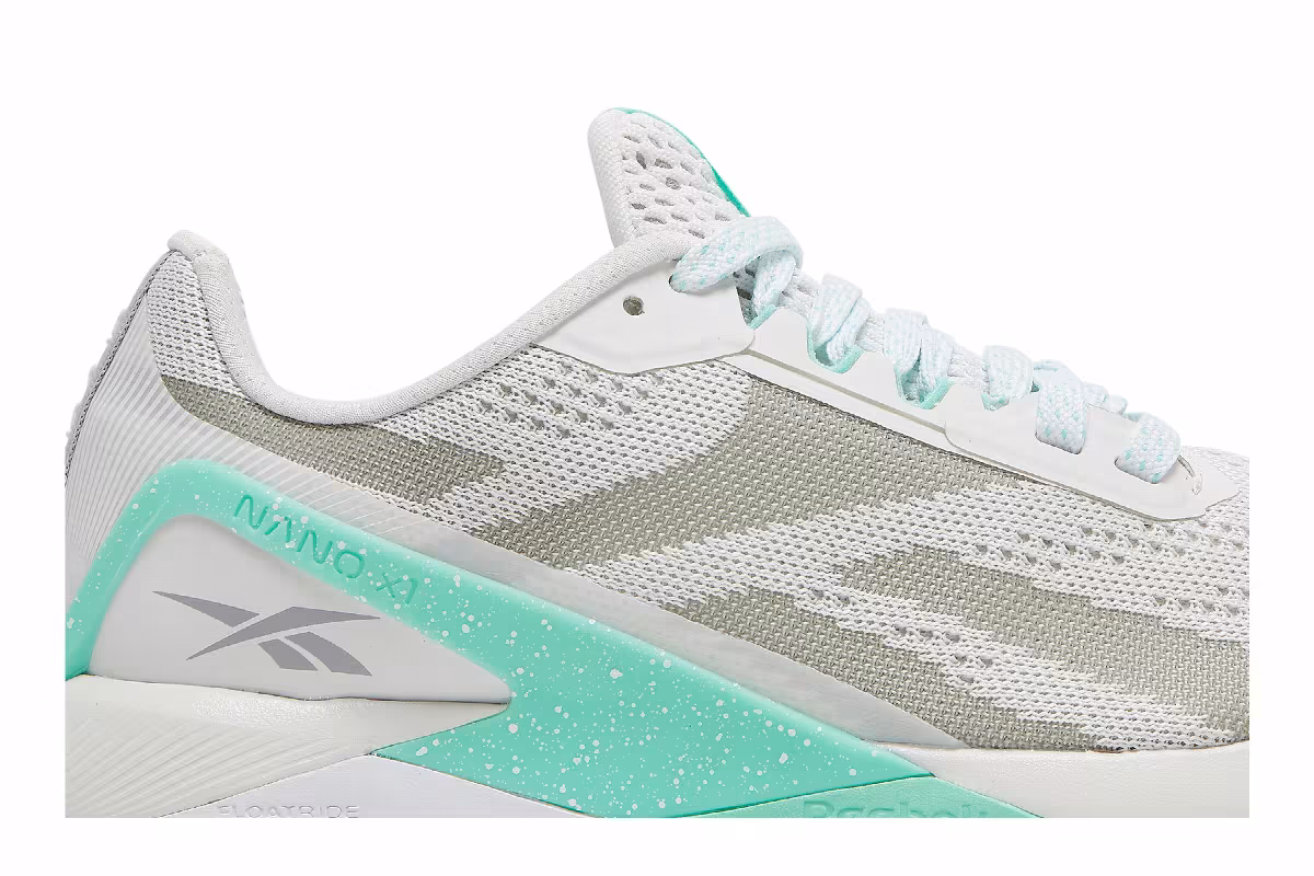 Reebok Women's Nano X1 Pure Grey Hint Mint, view 3