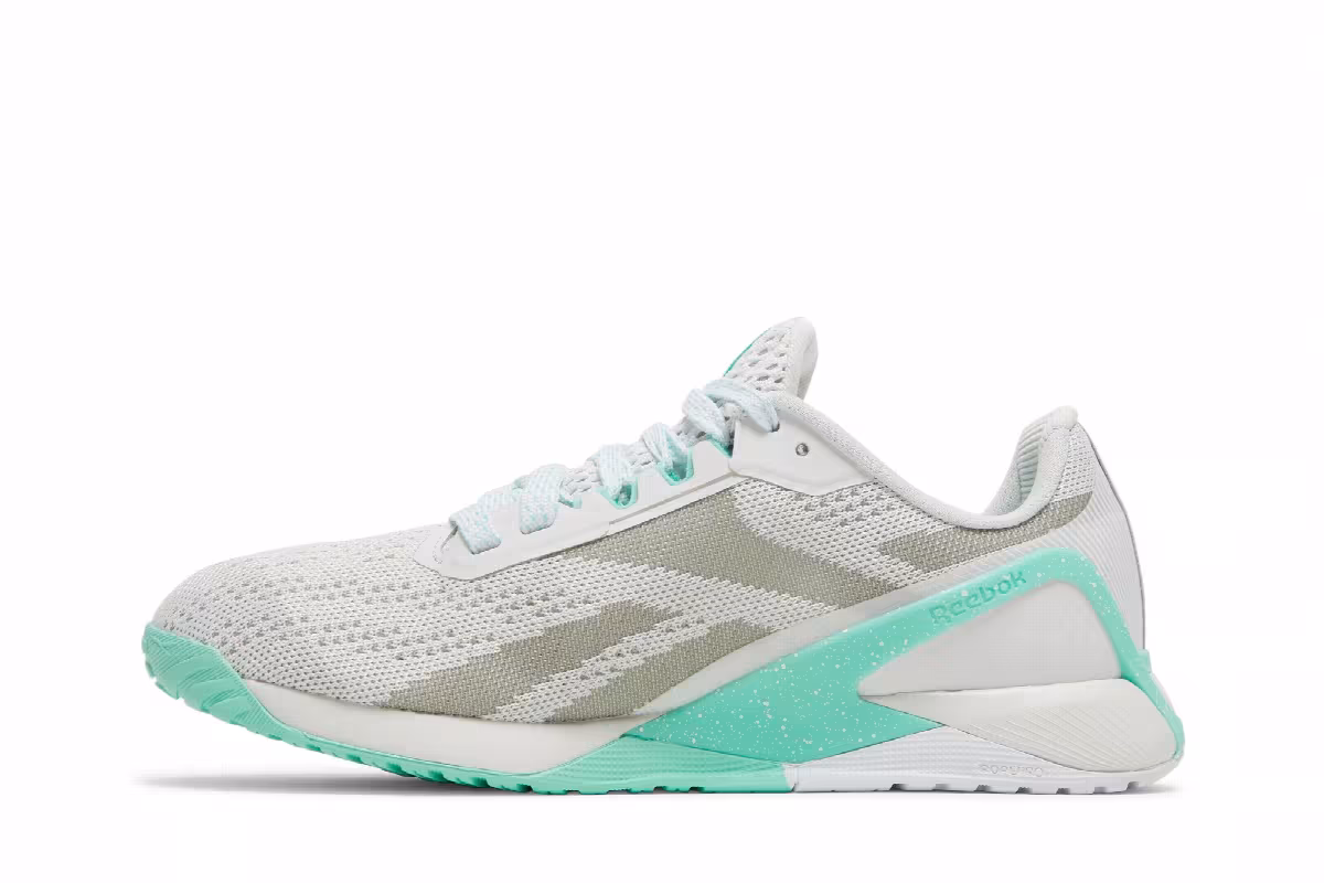 Reebok Women's Nano X1 Pure Grey Hint Mint, view 4