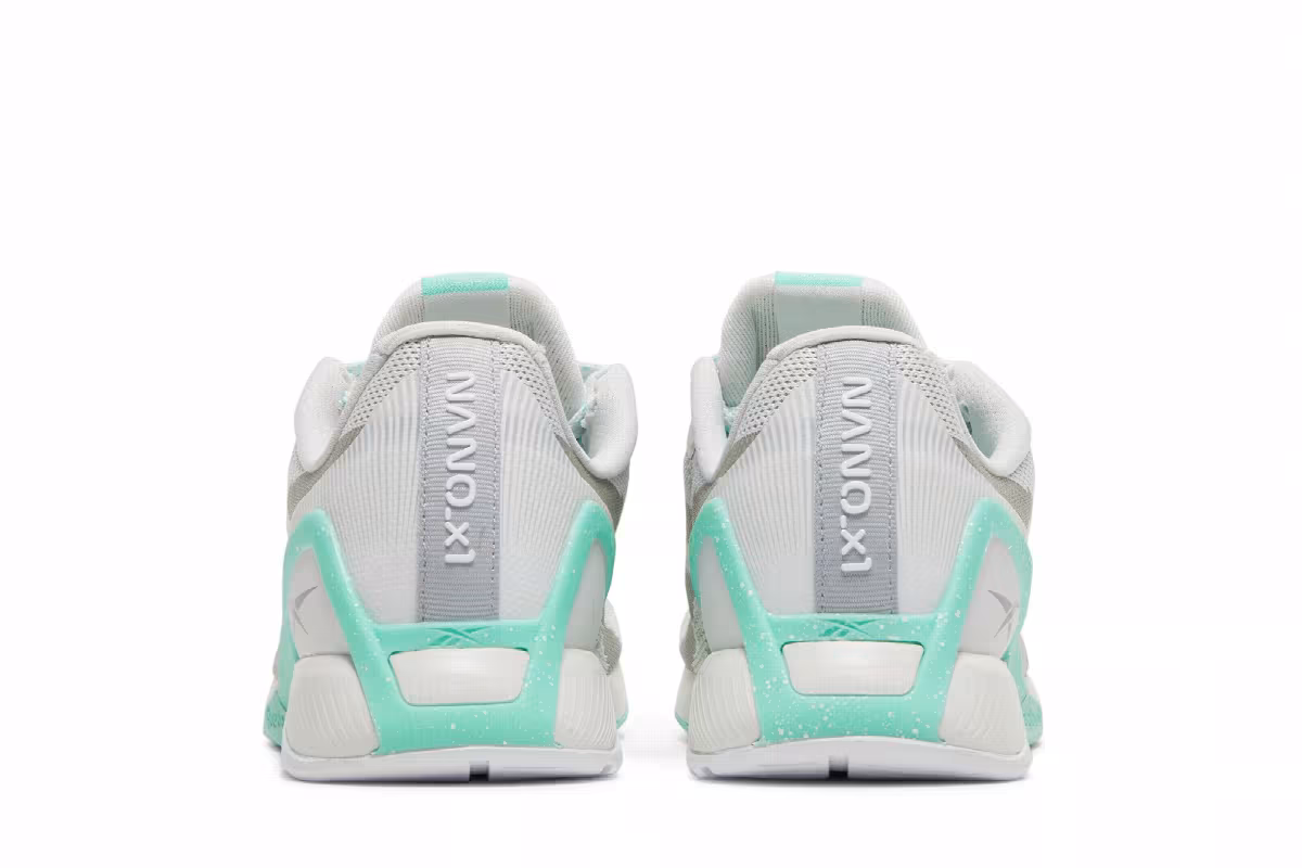 Reebok Women's Nano X1 Pure Grey Hint Mint, view 7