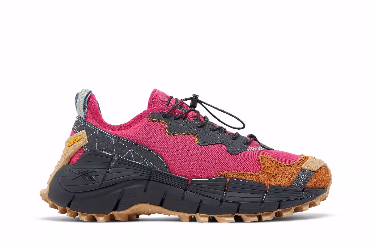 Flintstones Meet Jetsons x Reebok Zig Kinetica 2 Edge Pursuit Pink, view 2
