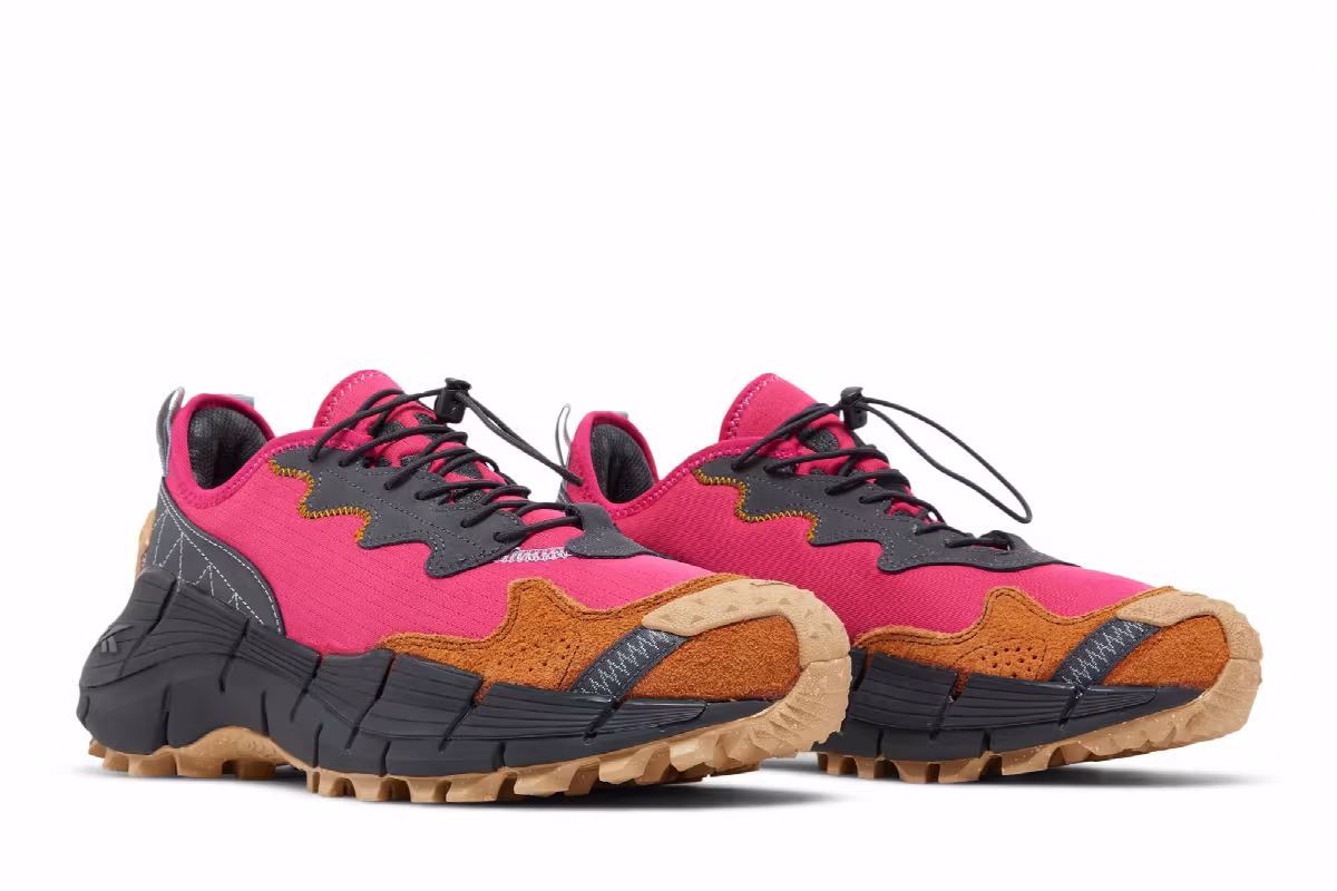 Flintstones Meet Jetsons x Reebok Zig Kinetica 2 Edge Pursuit Pink, view 9
