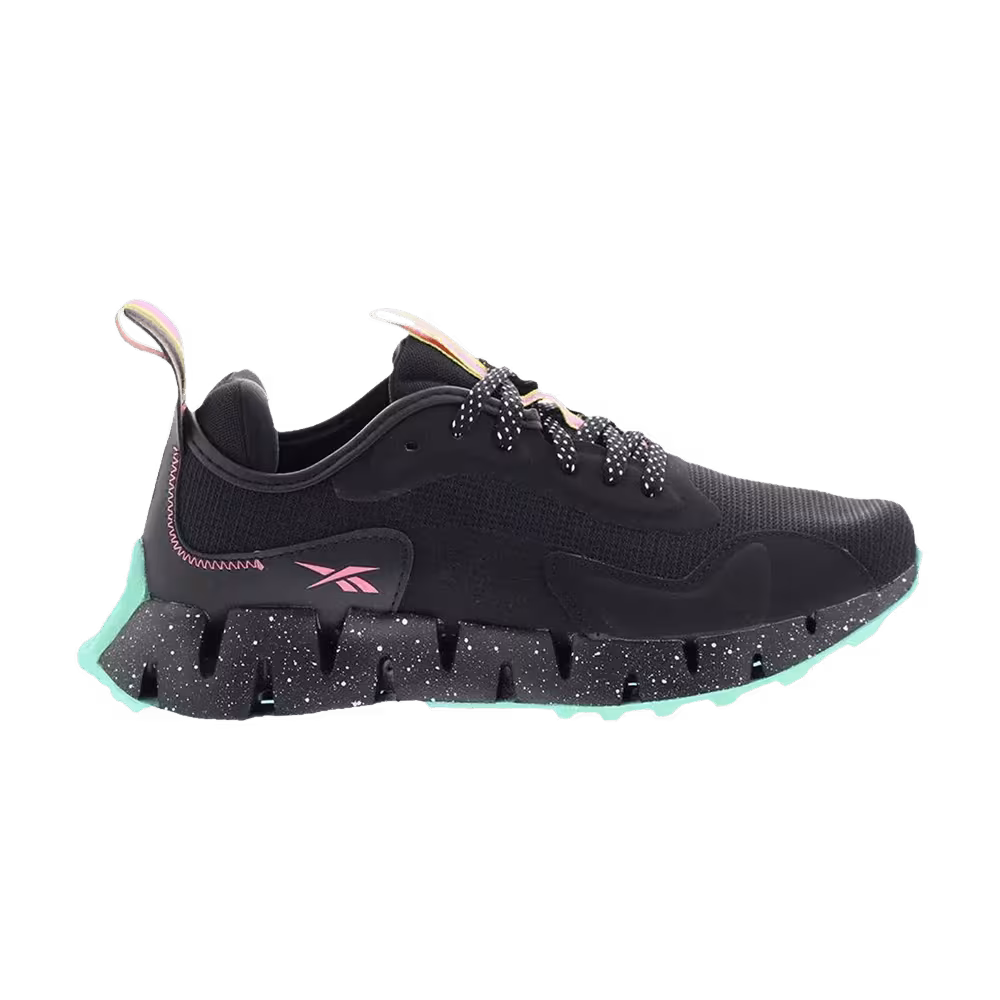 Reebok Women's Zig Dynamica Adventure Black True Pink