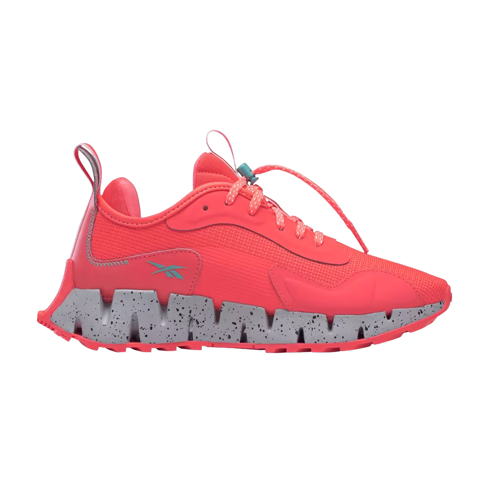 Reebok Women's Zig Dynamica Adventure Orange Flare Speckled