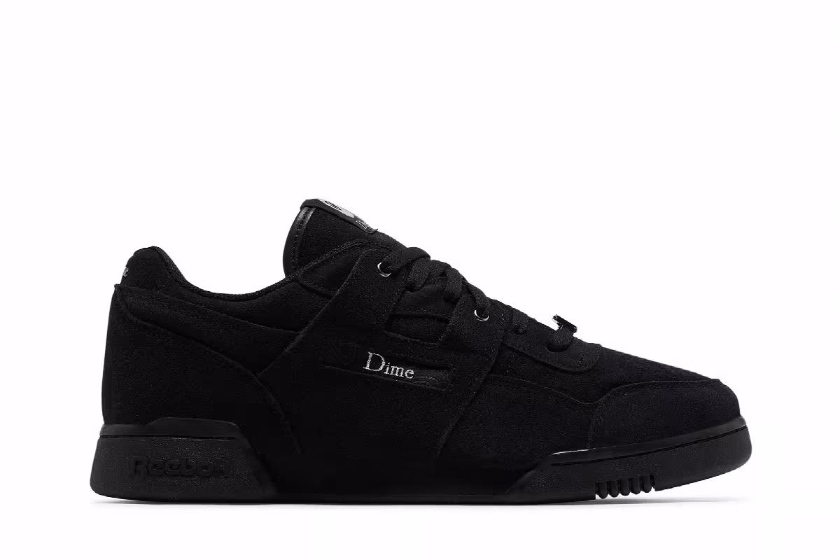 Dime x Reebok Workout Plus Black, view 2