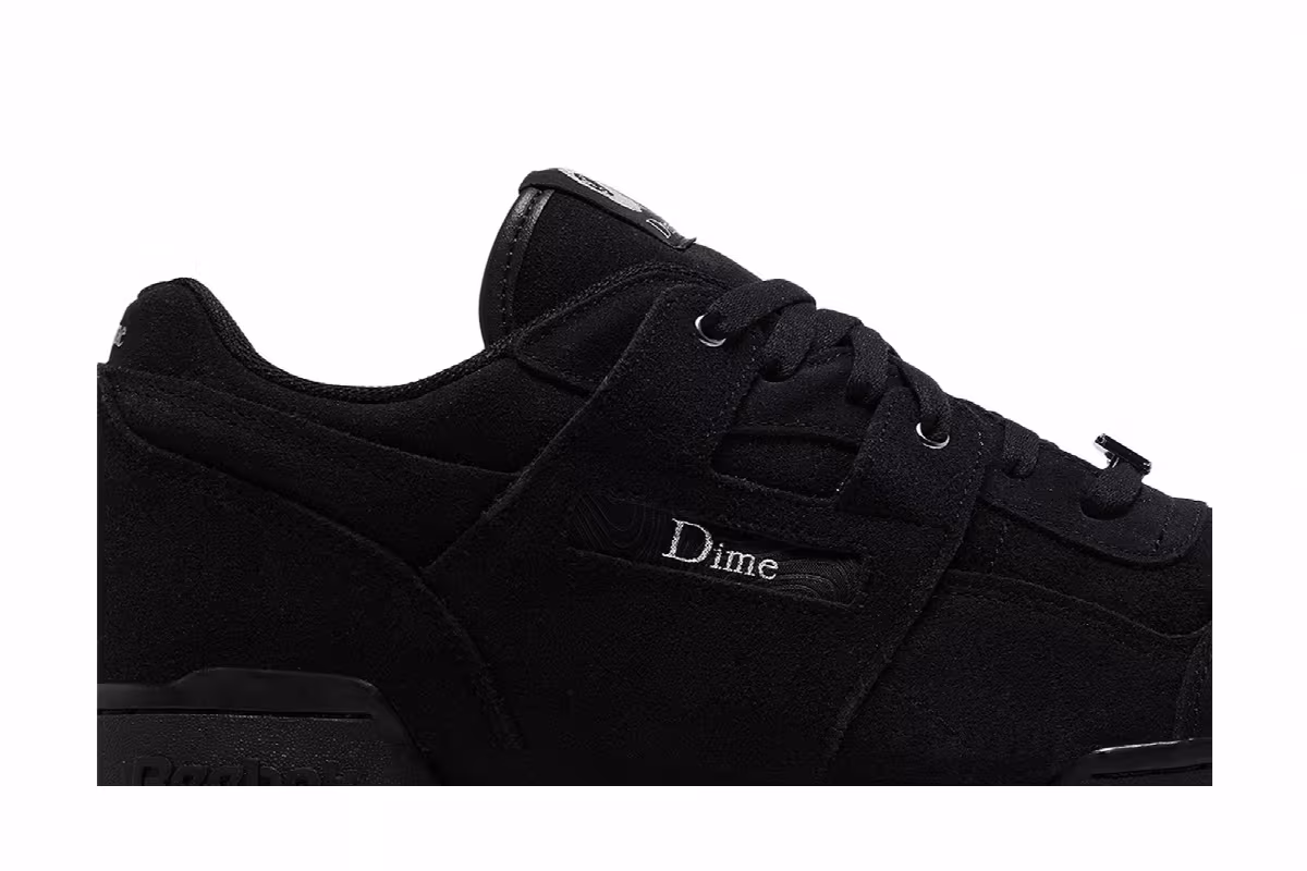 Dime x Reebok Workout Plus Black, view 3