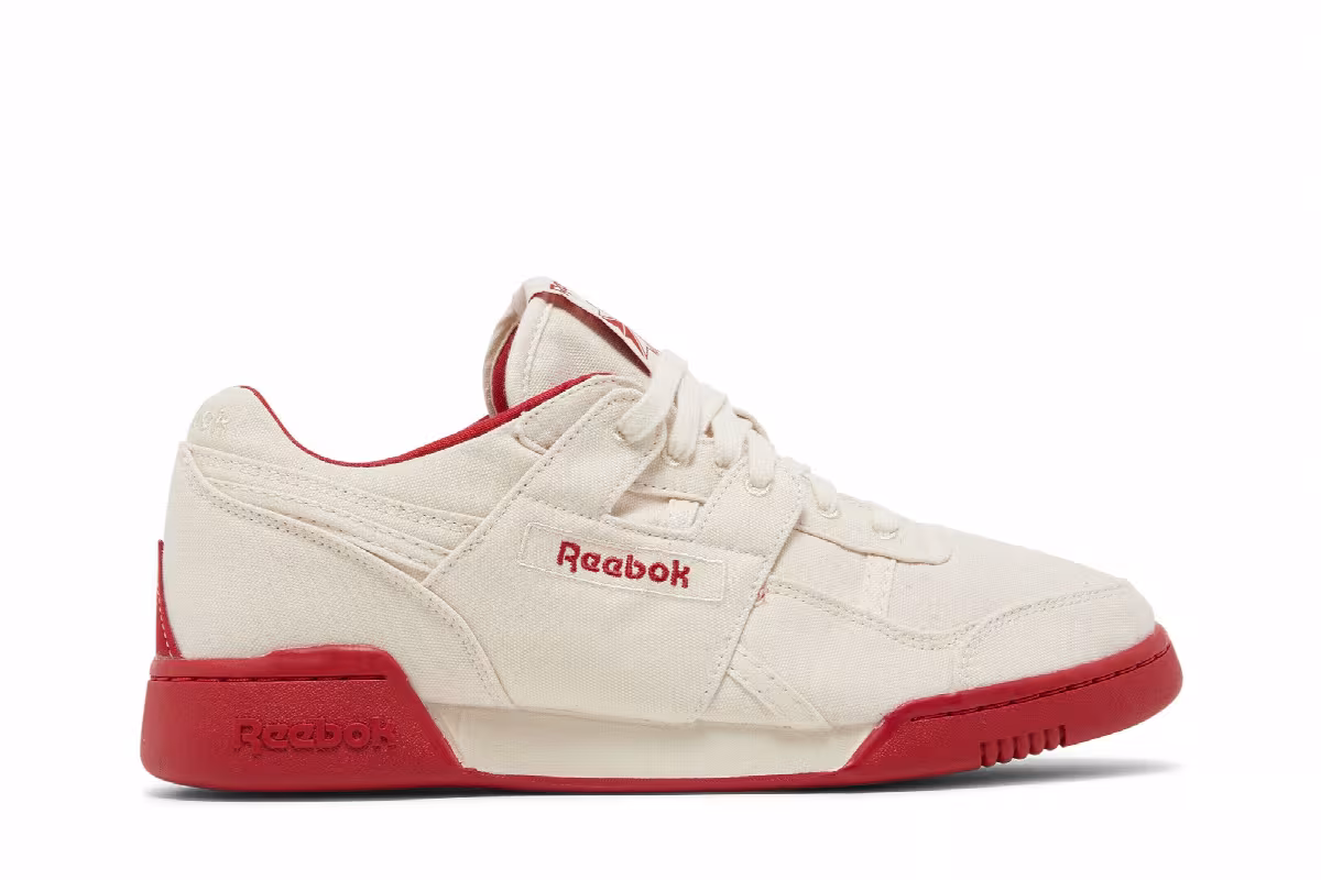 Reebok Workout Plus Chalk Flash Red, view 2