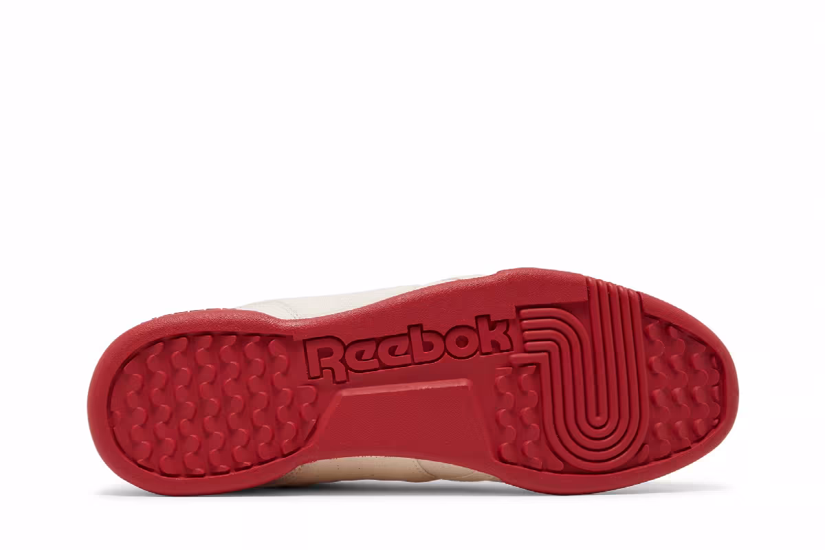 Reebok Workout Plus Chalk Flash Red, view 5