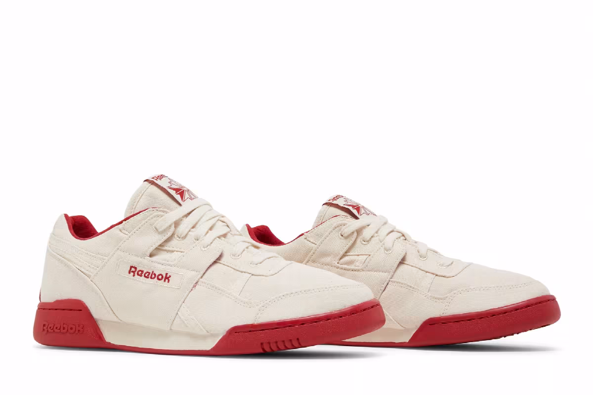 Reebok Workout Plus Chalk Flash Red, view 9