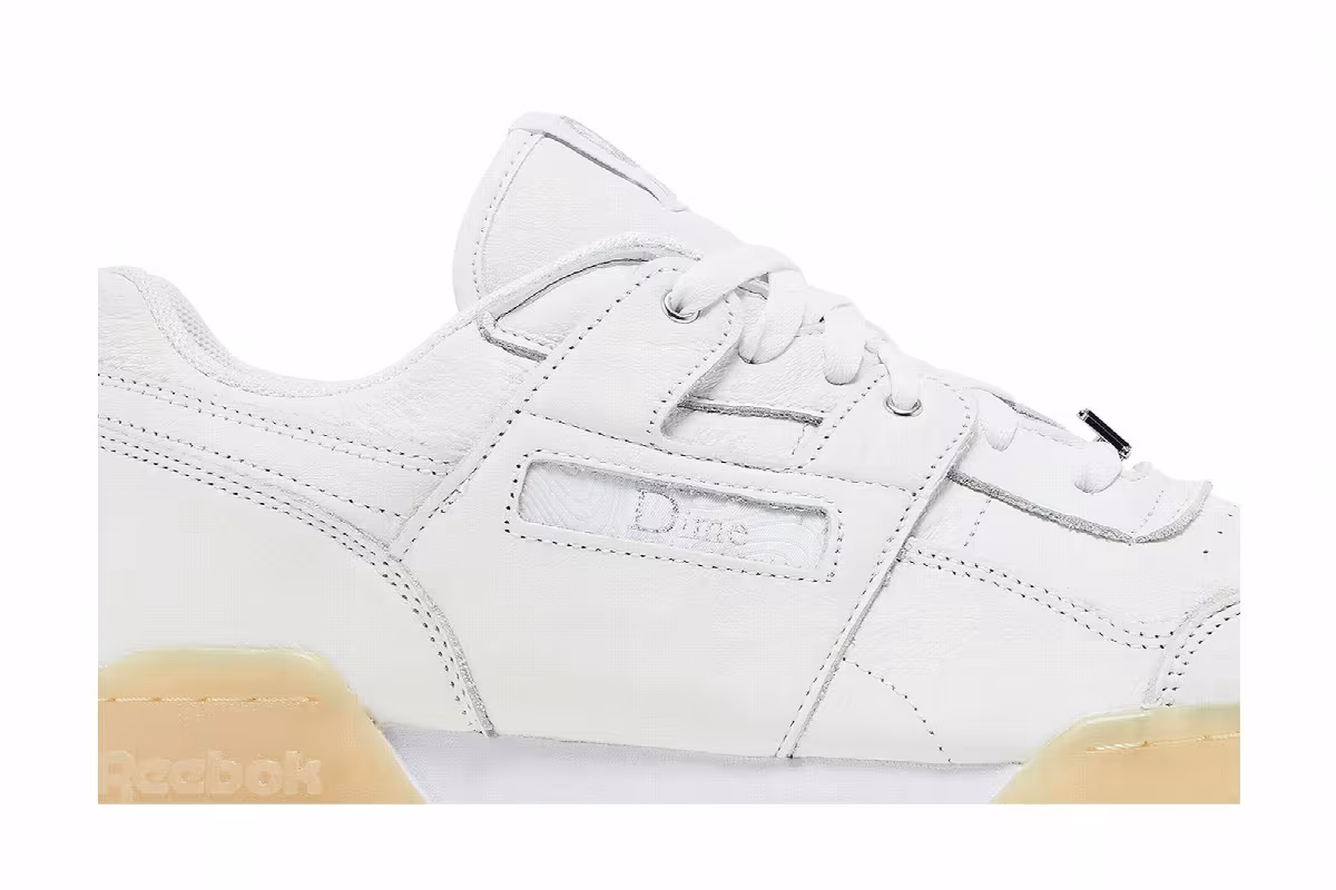 Dime x Reebok Workout Plus White, view 3