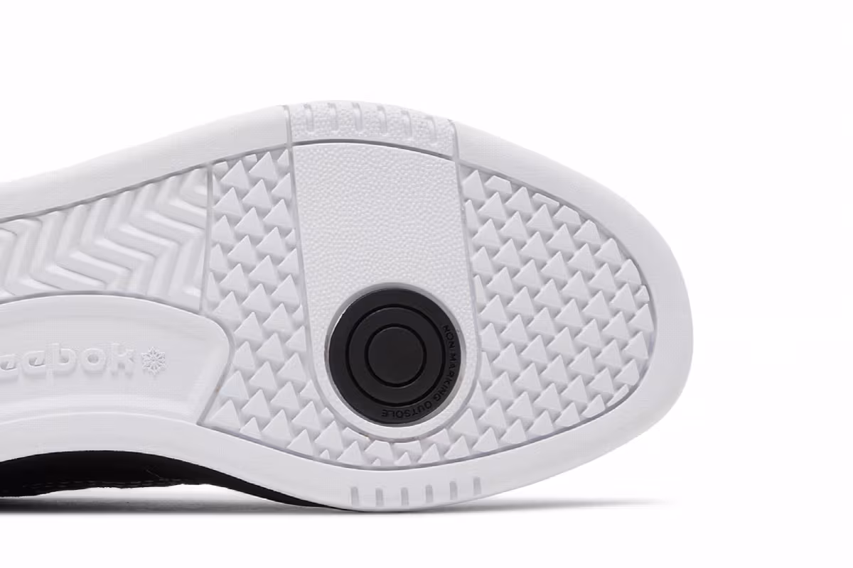 Sneeze x Reebok LT Court Black White, view 6