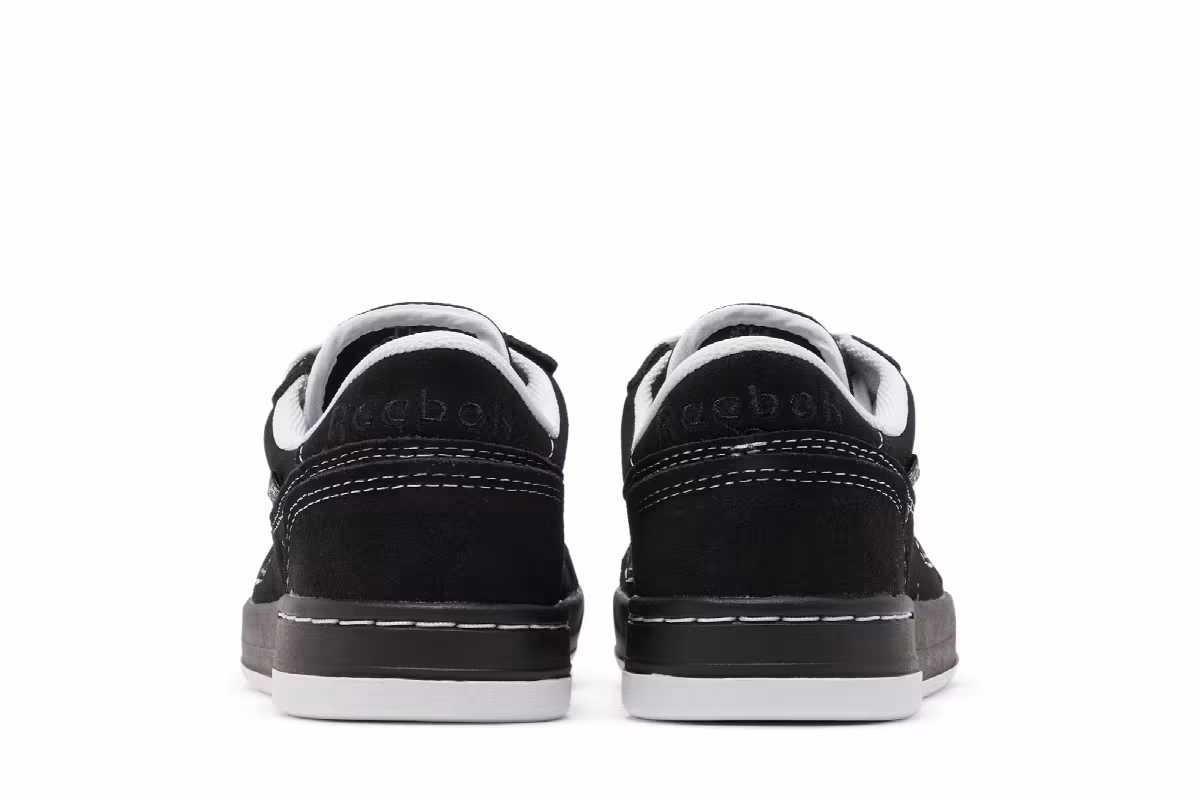 Sneeze x Reebok LT Court Black White, view 7