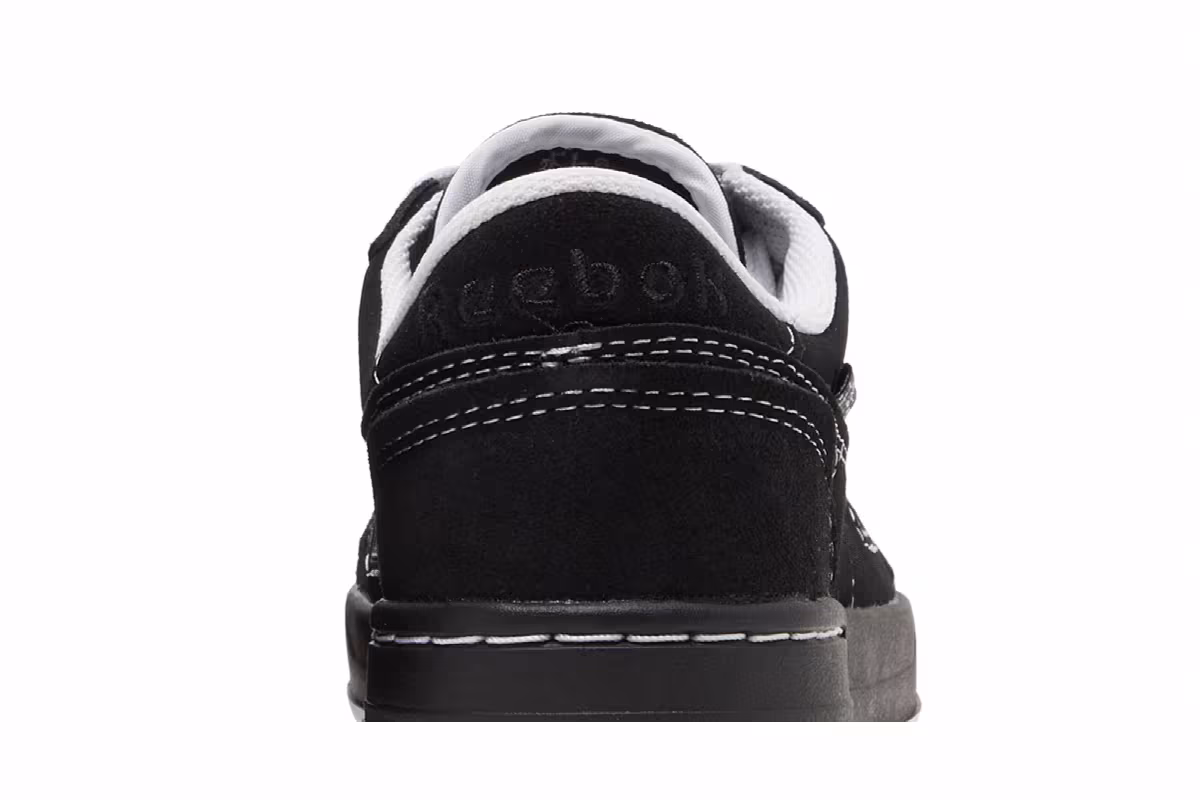 Sneeze x Reebok LT Court Black White, view 8