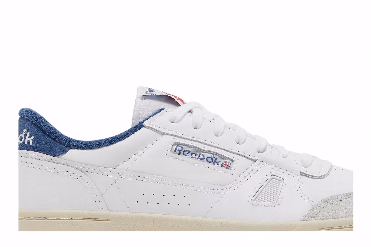 Reebok LT Court White Batik Blue, view 3